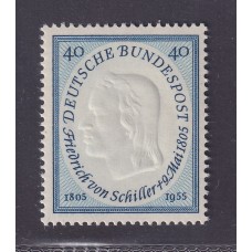 ALEMANIA OCCIDENTAL 1955 Yv 86 ESTAMPILLA COMPLETA NUEVA MINT 20 EUROS